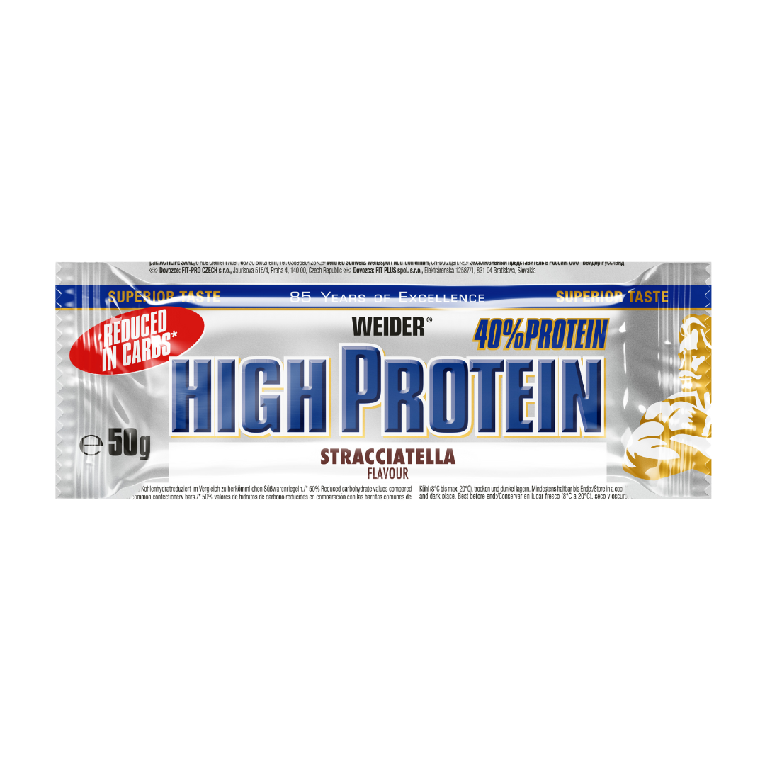 Barrita 40% Protein High Protein 50 gr