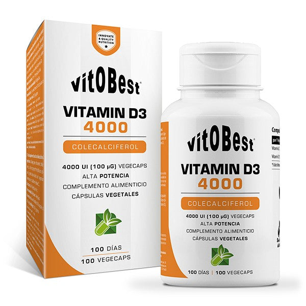 Vitamin D3 4000 - 100 vegecaps