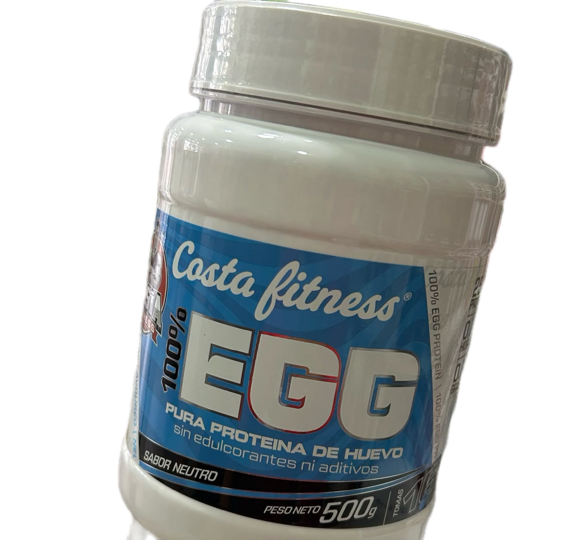 CLARA DE HUEVO COSTA FITNESS 500 GR