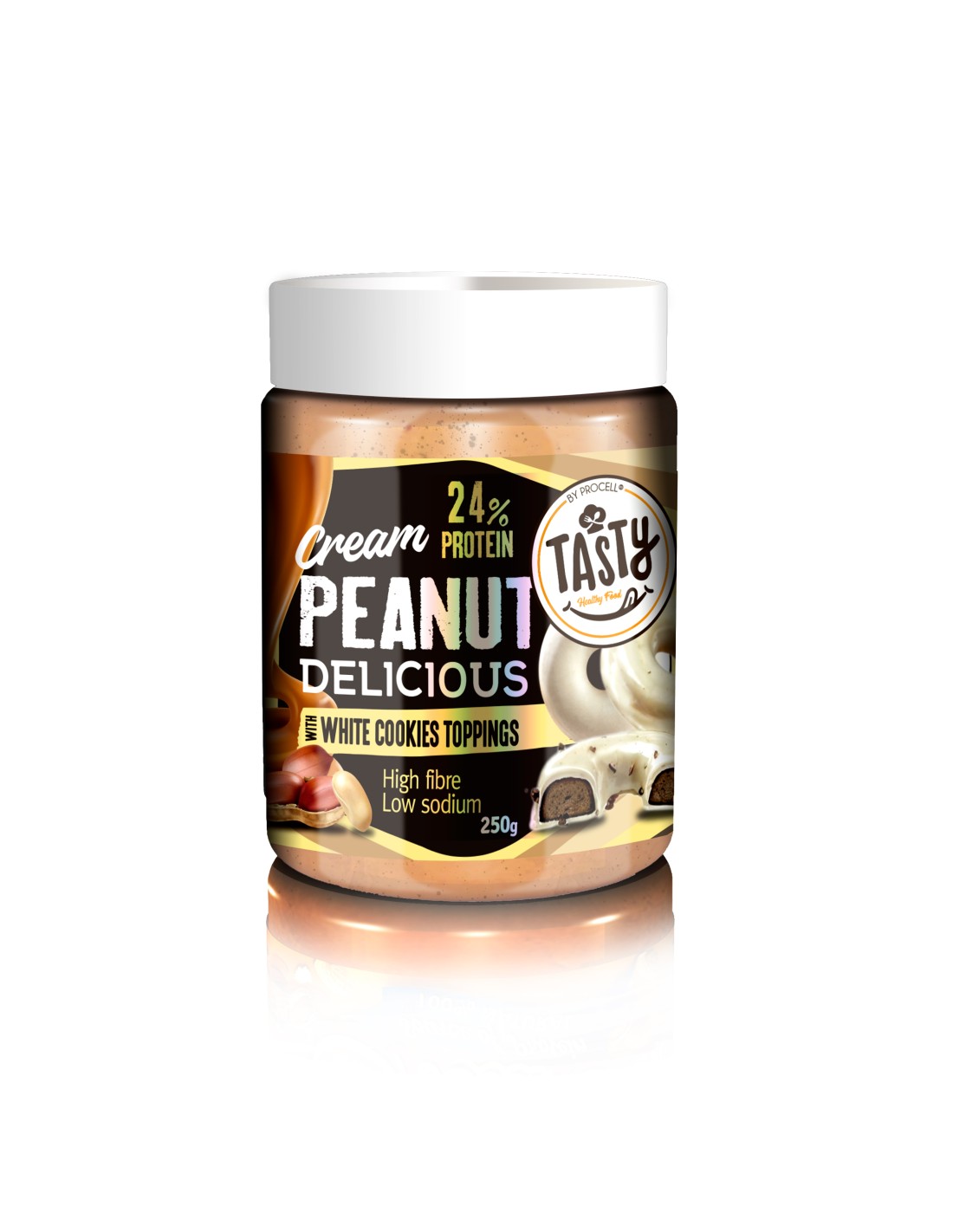 Peanut cream delicious 250 gr