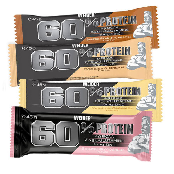 Bar 60% protein 45gr- Weider