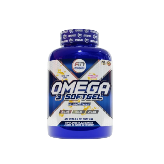 OMEGA 3 AMERICAN NUTRITION 100 SOFTGELS